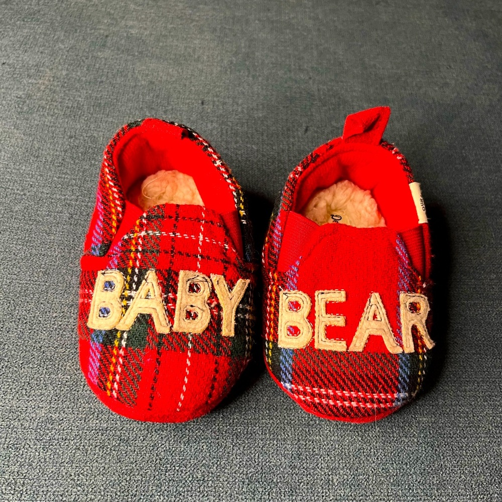 Dearfoam Baby Slippers Baby Bear 6-9 months